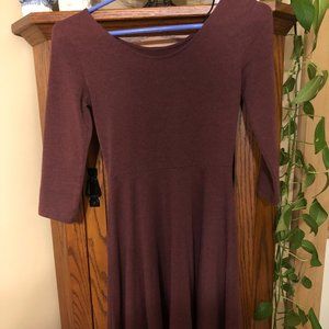 Divided 3/4 sleeve dress Sz XS
